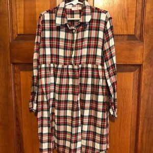 Plaid dress